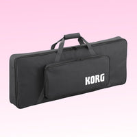 Front view of Korg SC-Pa600/900 on pink background