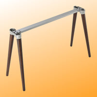 Angled view of Korg STWL on orange background