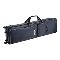 Front view of Korg Soft Case for KROSS 2-88 on white background