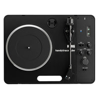 Top view of Korg handytraxx tube on white background