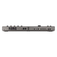 Rear view of Korg microKORG2 on white background