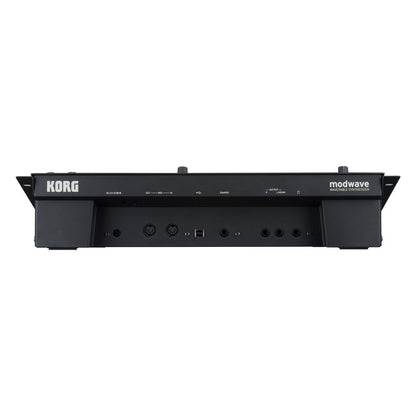 Rear view of Korg modwave module on white background