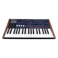 Front view of Korg multi/poly on white background