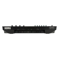 Rear view of Korg opsix mk II on white background