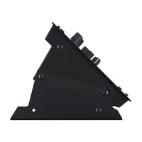 Elevated side view of Korg opsix module on white background