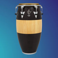 Front view of LP E-Class Top-Tuning 11-34″ Conga on Blue Background