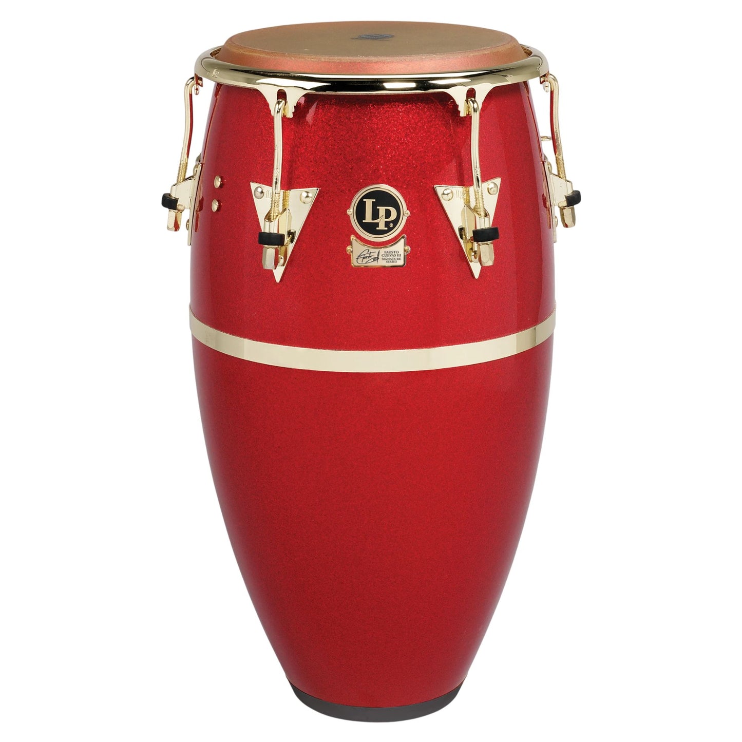 Front view of LP Fausto Cuevas 12-1/2″ Tumba on white background