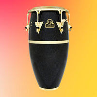 Front view of LP Galaxy 11-3/4″ Conga on red and orange gradient background
