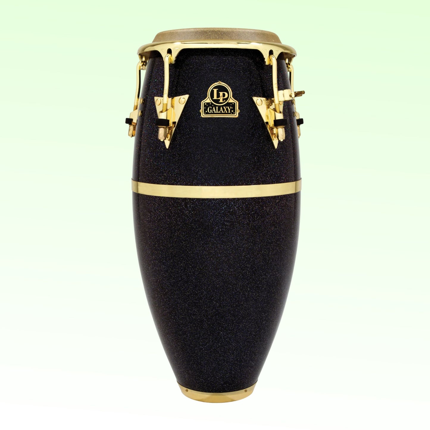 Front view of LP Galaxy 9-3/4″ Requinto on green background