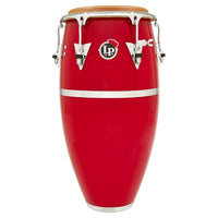 Front view of LP Patato 11-3/4″ Conga Red on white background