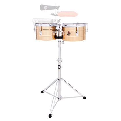 Front view of LP Tito 9-1/4″ & 10-1/4″ Timbalitos on white background