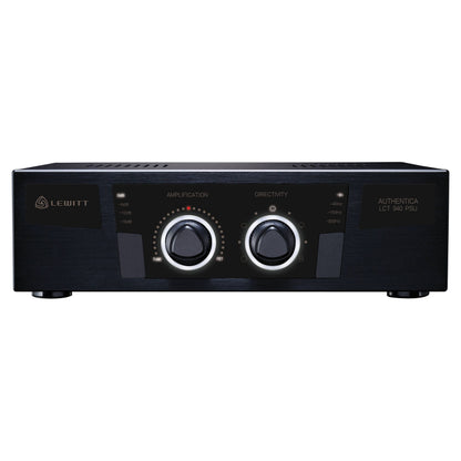 Front view of Lewitt Audio LCT 940 Tube and FET Microphone Power Supply on white background