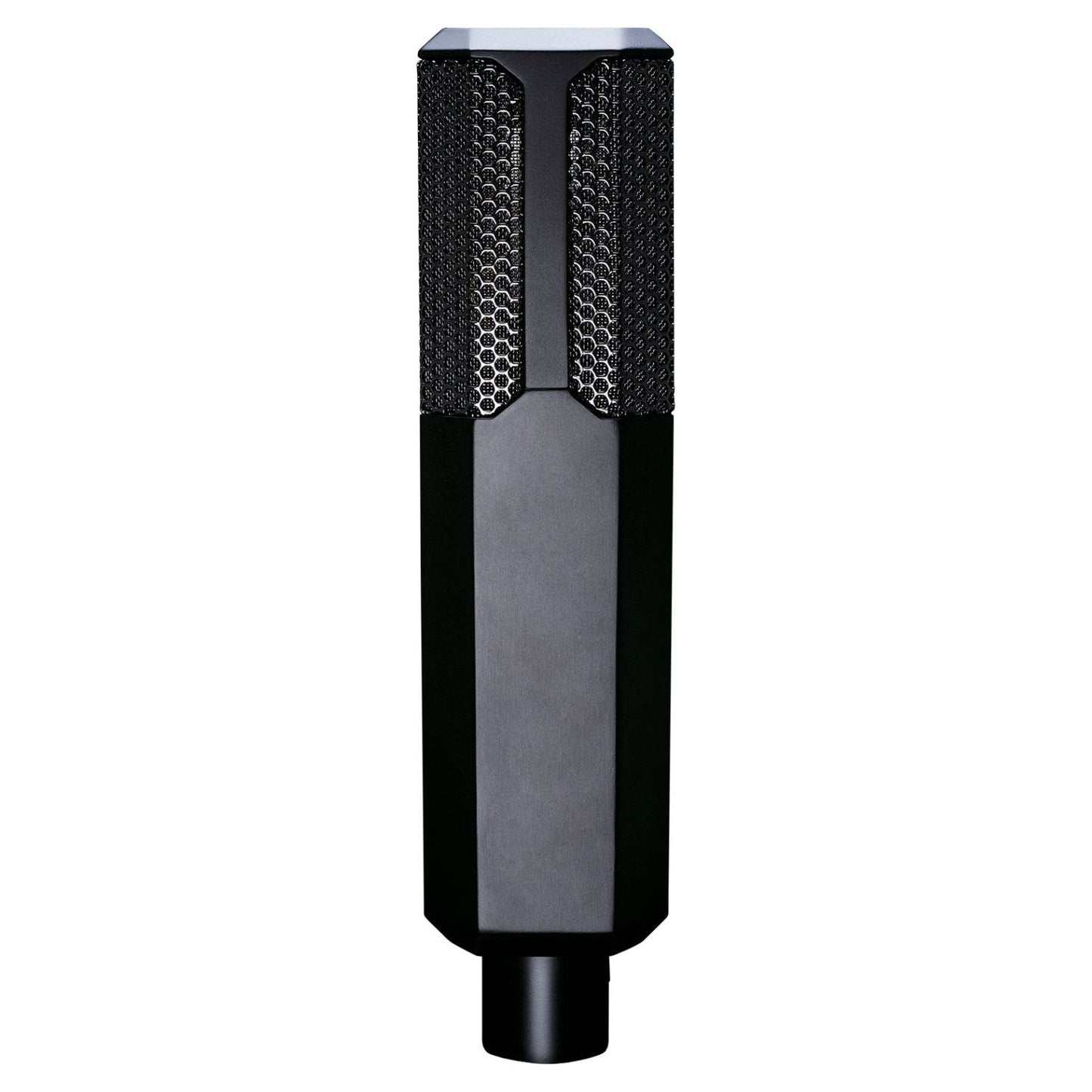 Side view of Lewitt Audio LCT 940 Tube and FET Microphone on white background