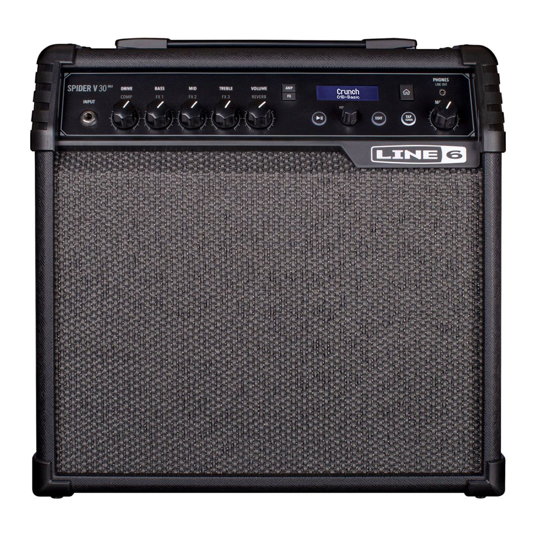 Line 6 Spider V 30 guitar amplifier on a white background