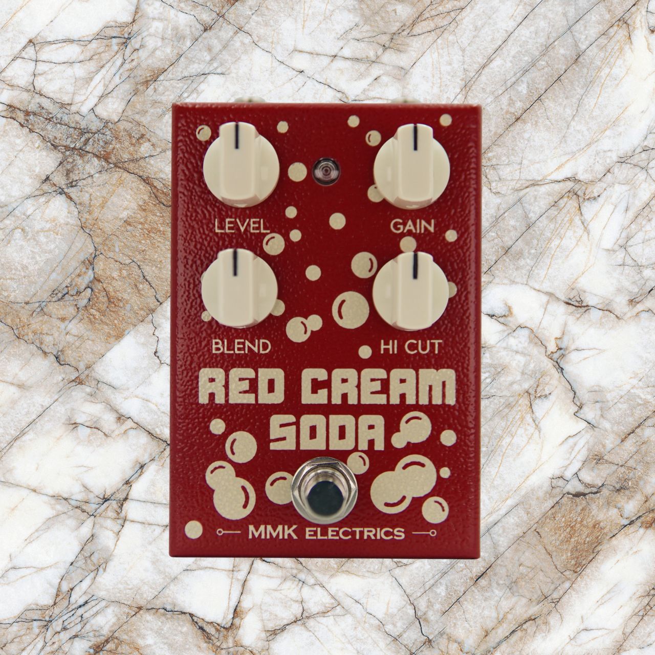 MMK Electrics Red Cream Soda Pedal V2