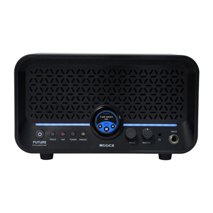 Front view of MOOER F15i Li Black on white background