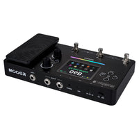 Angled top view of MOOER GE100 Pro Li Pedal on white background