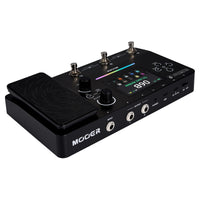 Angled top view of MOOER GE100 Pro Li Pedal on white background