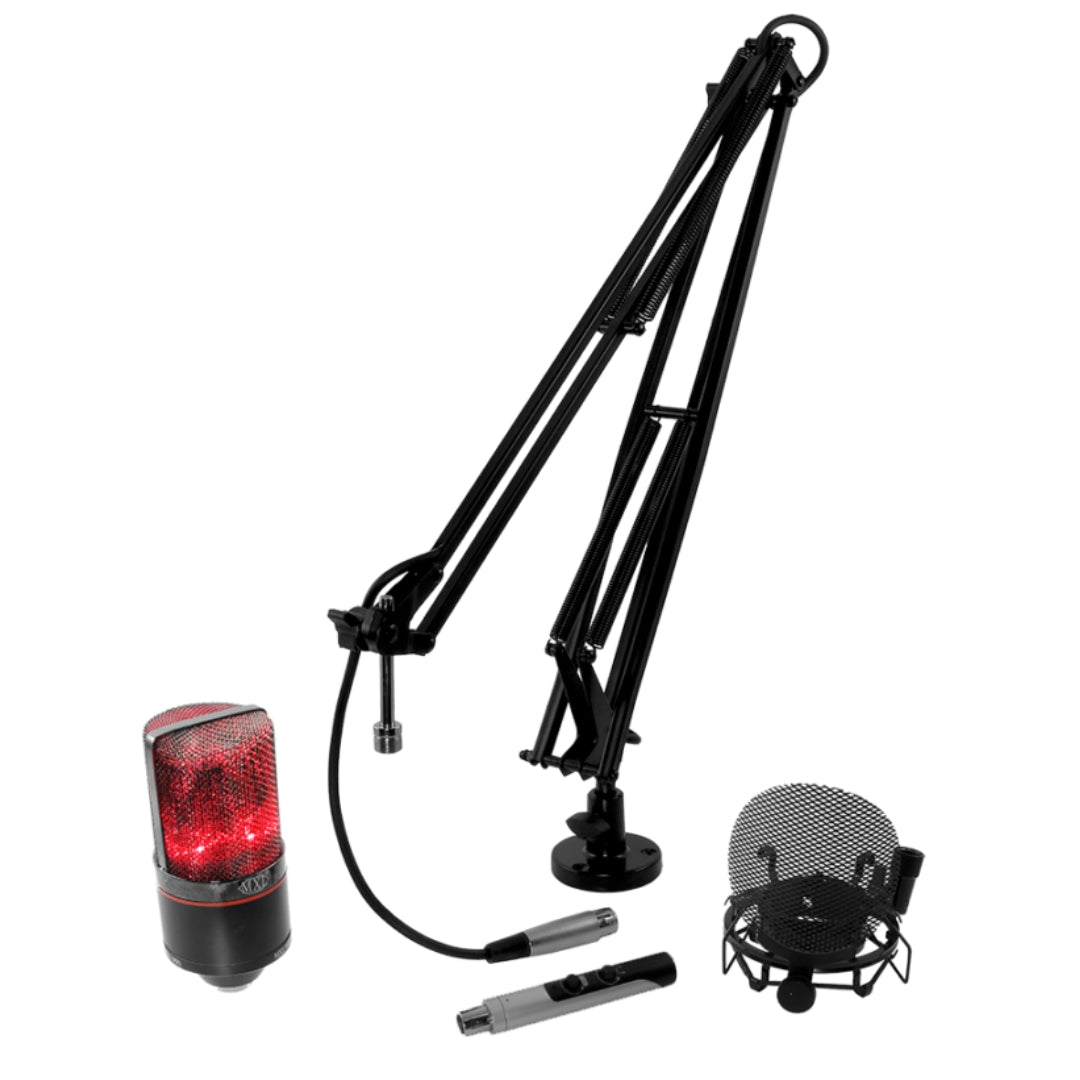 MXL Overstream Pro 990 Blaze Gaming Microphone Bundle and MicMate Pro