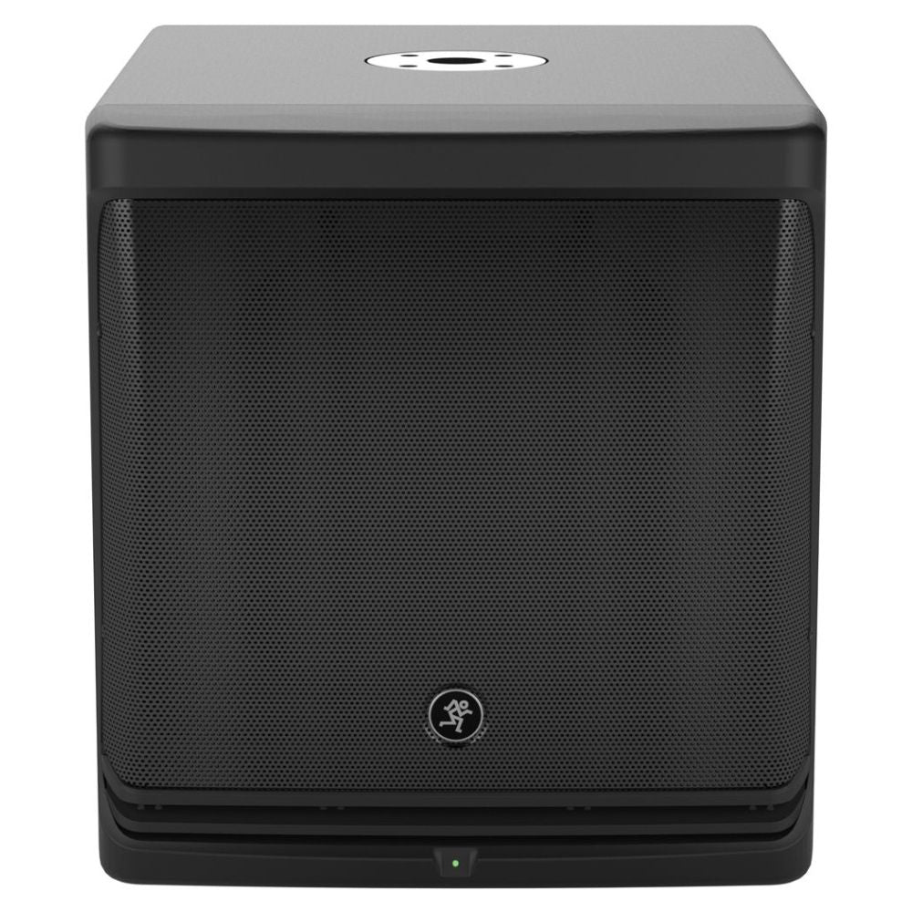 Front view of Mackie DLM12S 12" 2000W Powered Loudspeaker on white background