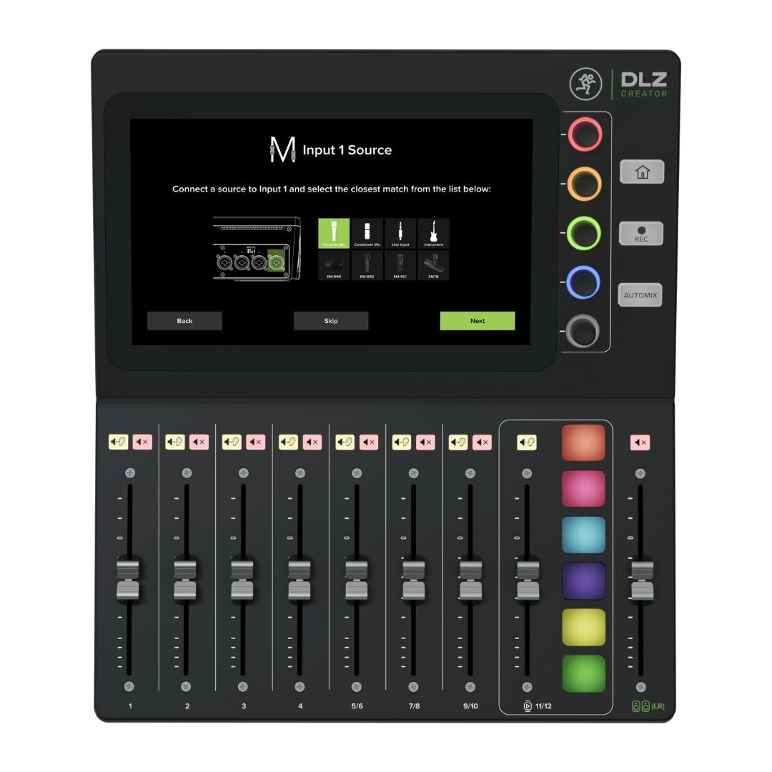 Mackie DLZ Creator Advanced Content Creation Studio with Mix Agent