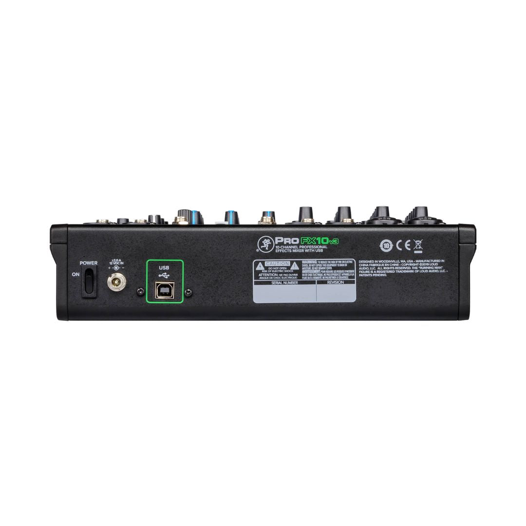 Mackie ProFX10v3 10-Channel Analog Mixer with USB