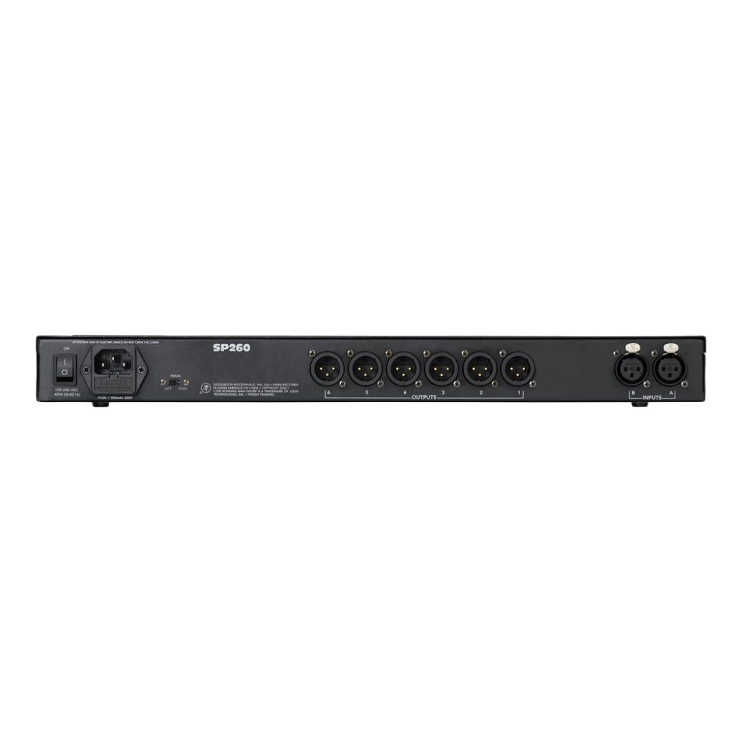 Mackie SP260 2 x 6 Speaker System Processor