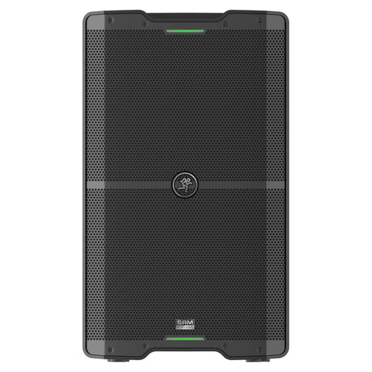 Front view of Mackie SRM212 V-Class 12" 2000W High-Performance Powered Loudspeaker on white background