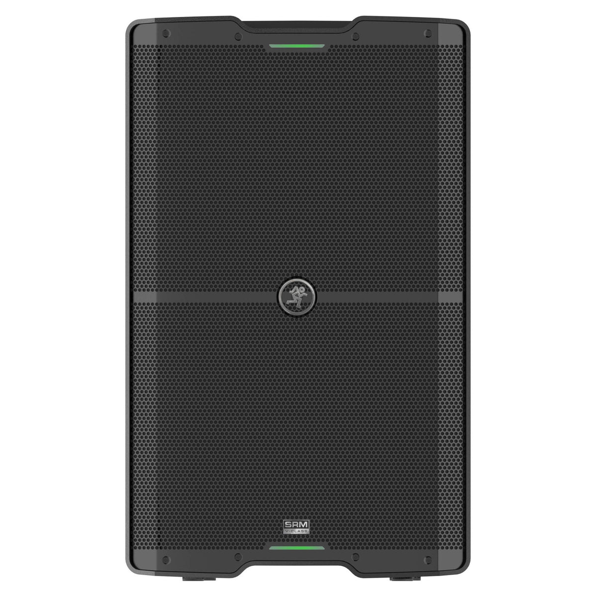 Front view of Mackie SRM215 V-Class 15" 2000W High-Performance Powered Loudspeaker on white background