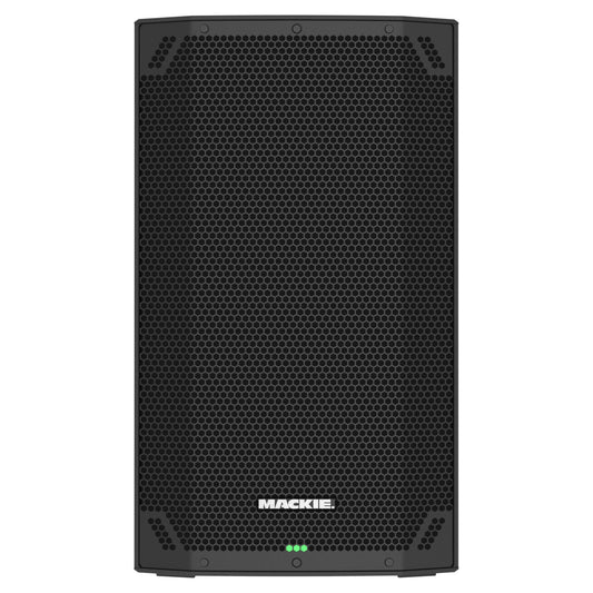 Front view of Mackie Thump12v4 12” Professional Powered Loudspeaker on white background