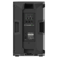 Rear ports view of Mackie Thump12v4 12” Professional Powered Loudspeaker on white background
