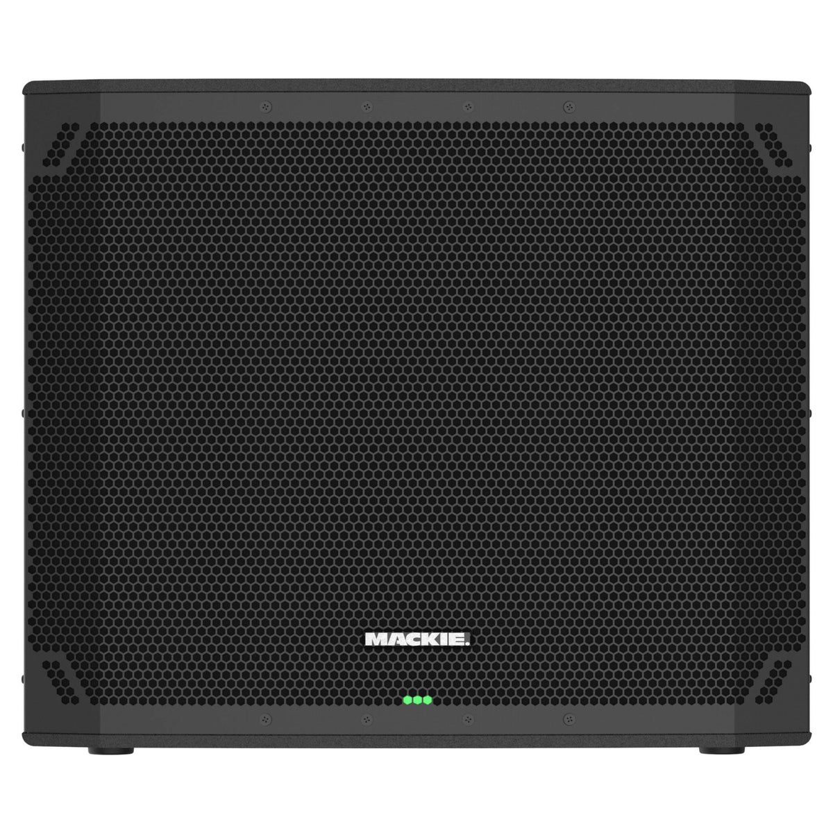 Front view of Mackie Thump18Sv4 18" Professional Powered Subwoofer on white background