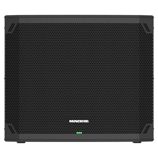 Front view of Mackie Thump18Sv4 18" Professional Powered Subwoofer on white background