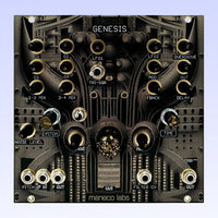 Front view of Maneco Grone Genesis Module on blue background