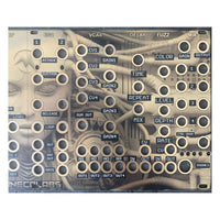 Close up view of right side of Maneco Labs Dark System M1 Table Top on white background