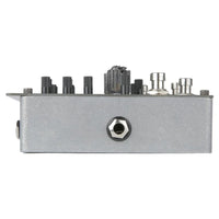 Left port view of Maneco Labs Grone Drone Pedal on white background