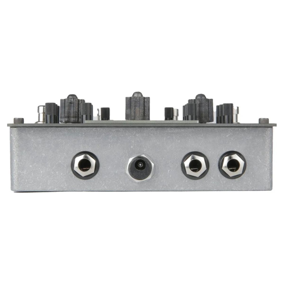 Top ports view of Maneco Labs Grone Drone Pedal on white background