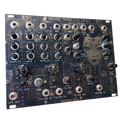 Angled view of Maneco Labs Manecolin Module on white background