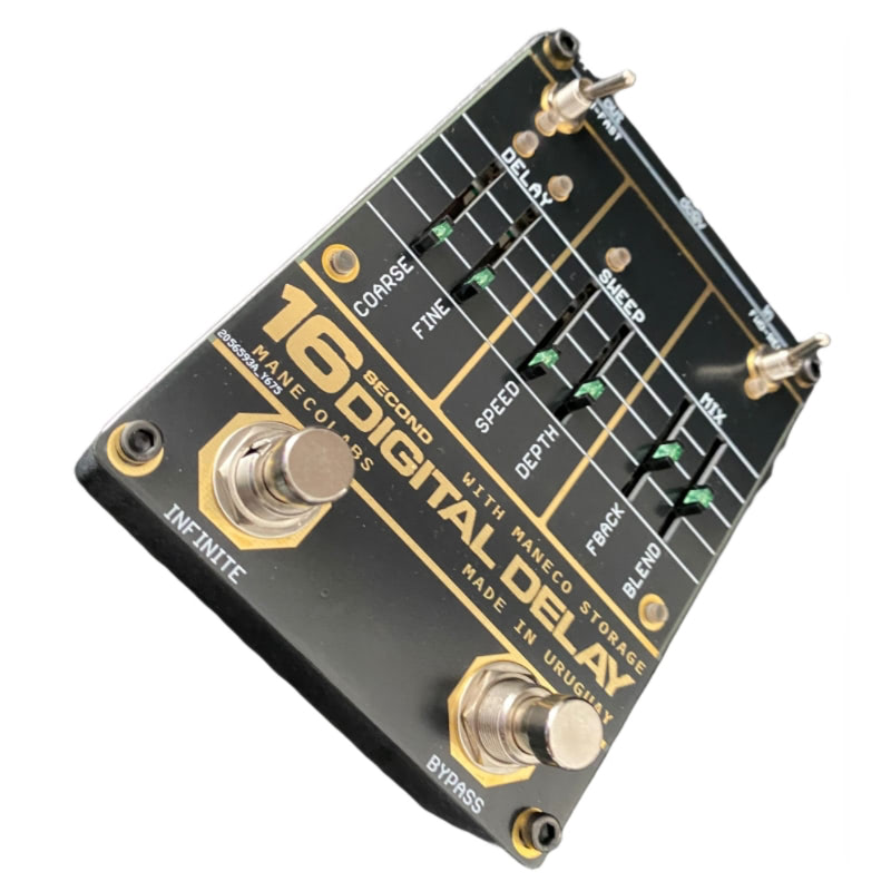 Maneco Labs 16 Second Delay Compact Pedal | EHX 16 Second