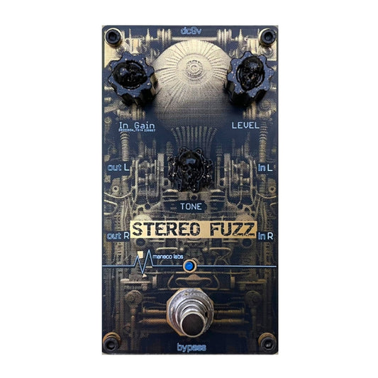 Maneco Labs Stereo Fuzz Pedal