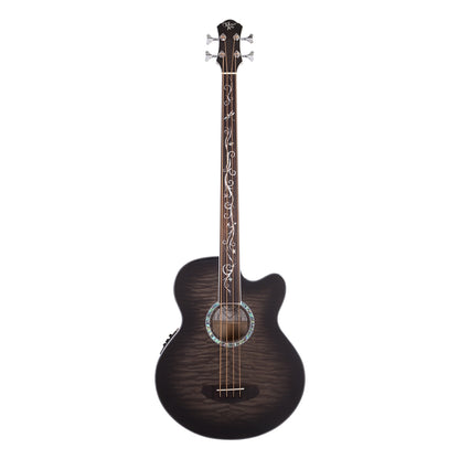 Michael Kelly Dragonfly 4 Fretless Acoustic Bass Guitar (Smoke Burst)