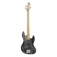 Michael Kelly Element 4 OP Electric Bass (Open Pore Transparent Black)