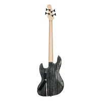 Michael Kelly Element 4 OP Electric Bass (Open Pore Transparent Black)