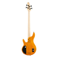 Michael Kelly Pinnacle 4-String Electric Bass Guitar (Natural Burl)