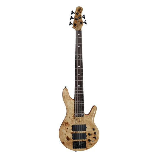 Michael Kelly Pinnacle 5-String Electric Bass (Natural Burl)