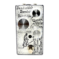 Front view of Mid-Fi Electronics Rise/OverRun Pedal on white background