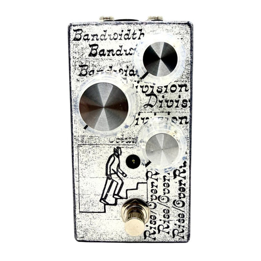 Front view of Mid-Fi Electronics Rise/OverRun Pedal on white background