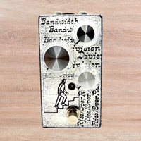 Front view of Mid-Fi Electronics Rise/OverRun Pedal on wooden background