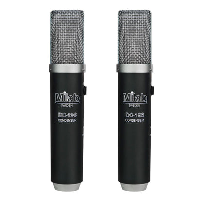 Front view of Milab DC-196 Matched Pair on white background