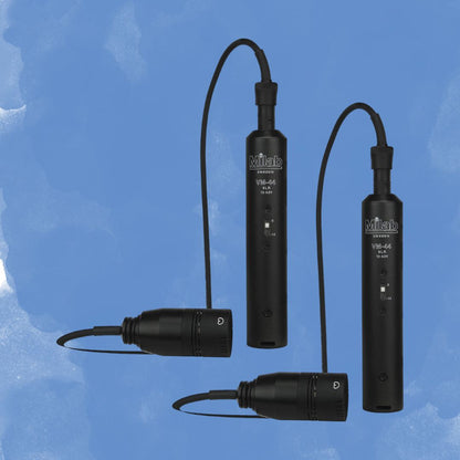 Front of Milab VM-44 Link MP on blue background